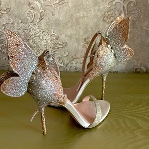 Sophia Webster Butterfly Stiletto heel, about 4" (100mm) leather lining